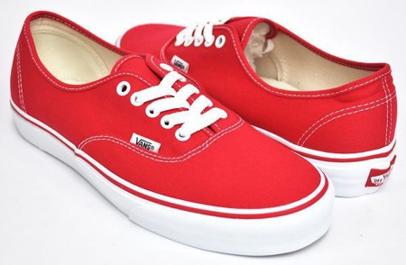 Buty Vans Authentic red