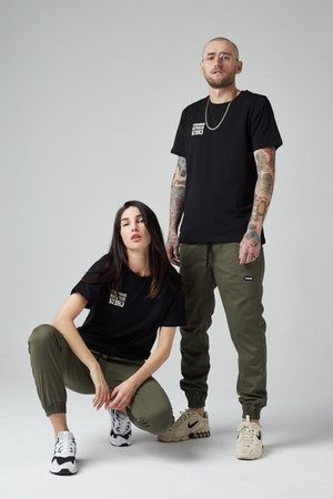 Spodnie DIAMANTE WEAR Jogger  'Diamante Crew' Unisex Khaki