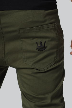 Spodnie Jigga Wear JOGGER CROWN FOREST