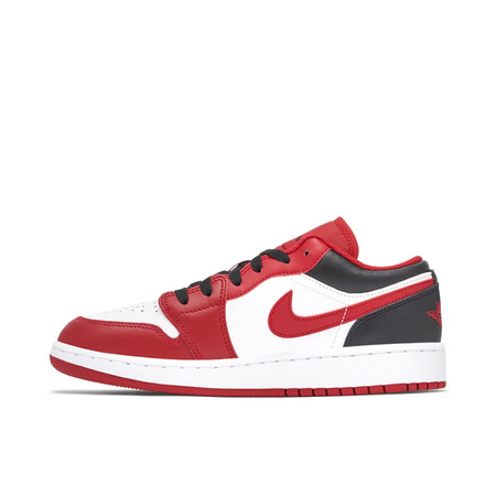 Buty Air Jordan 1 Low (553560-163) White/Gym Red-Black