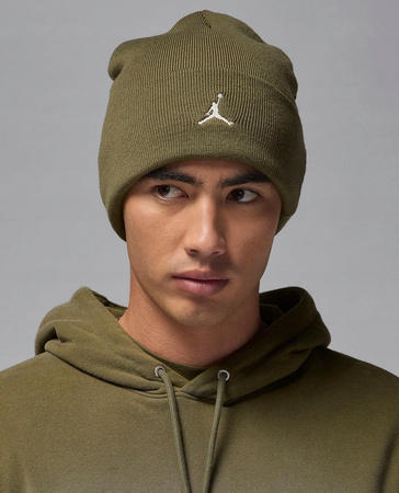 Czapka Zimowa Air Jordan PEAK BEANIE ESS (FN4672-222) Medium Olive