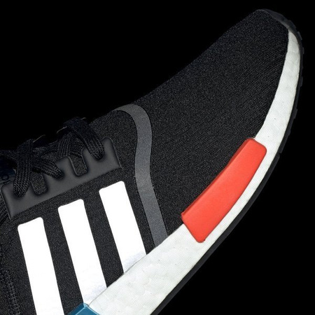 Buty Adidas NMD R1 (FY5727) Core Black / Silver Metallic / Solar Red