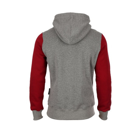 Bluza Polski Wąs Hoody melanż/bordo