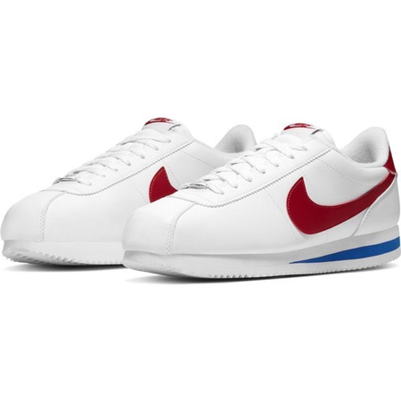 Buty Nike Classic Cortez Basic Leather (819719-103) WHITE/VARSITY RED-VARSITY ROYAL