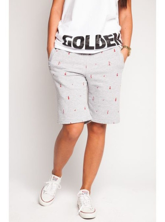 Szorty Diamante Wear Classic Bong Pattern szare