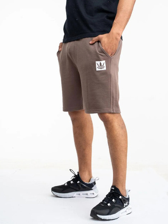 Krótkie Spodenki Jigga Wear BOX Logo Brown