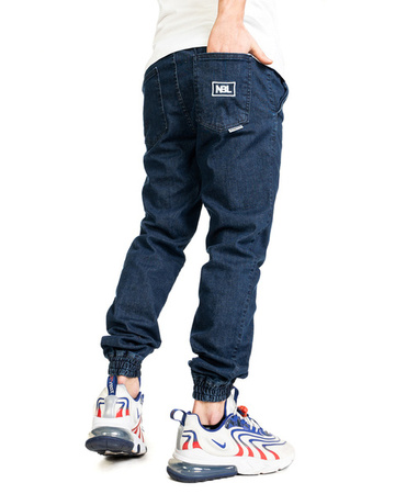 Spodnie New Bad Line JOGGER ICON JEANS Navy