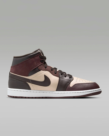 Buty Air Jordan 1 Mid (FZ4359-200) Velvet Brown/Sanddrift/Metallic Gold/Earth