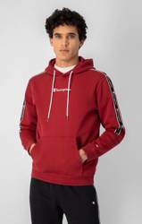 Bluza Champion HOODIE TAPE INSERT COTTON FLEECE (217829-RS506) BURGUNDY