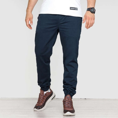 Spodnie Jogger HIGH LIFE HL Haft navy 
