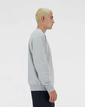 Bluza New Balance ESSENTIALS FRENCH TERRY CREW (MT41507AG) Grey