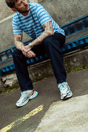 Spodnie PROSTO Jeans Regural Pocklog Navy