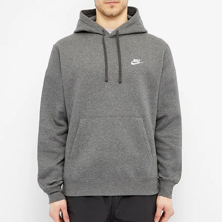 Bluza Nike Hoody Sportswear Club Fleece (BV2654-071) CHARCOAL HEATHER & ANTHRACITE