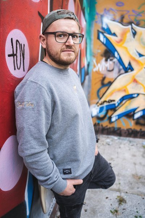 Bluza STREET COLORS X ELADE MINI LOGO GREY