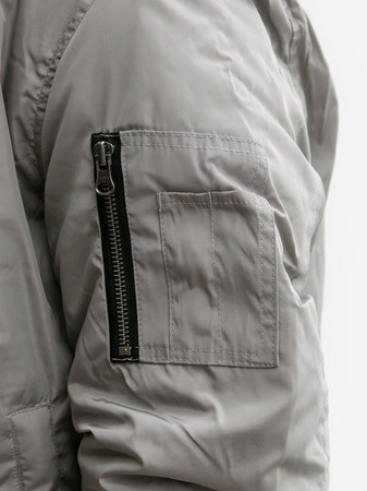 Kurtka Urban Classic 2-Tone Bomber Jacket Silver Black TB1446