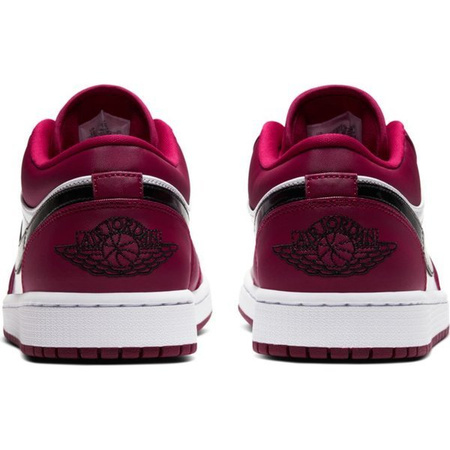 Buty Air Jordan 1 Low (553558-604) NOBLE RED/BLACK-WHITE