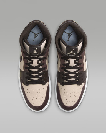 Buty Air Jordan 1 Mid (FZ4359-200) Velvet Brown/Sanddrift/Metallic Gold/Earth