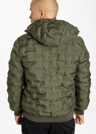 Kurtka zimowa Pit Bull Carver Quilted Hooded Olive