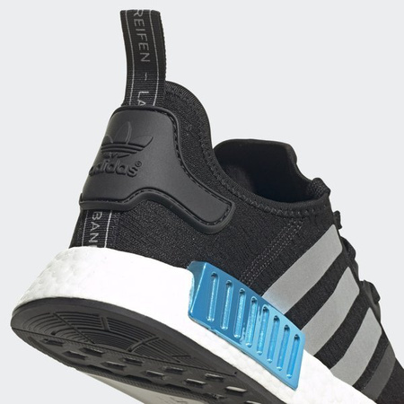 Buty Adidas NMD R1 (FY5727) Core Black / Silver Metallic / Solar Red