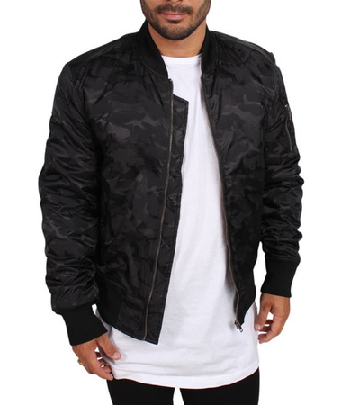 Kurtka Urban Classic TONAL CAMO BOMBER JACKET BLACK TB1621