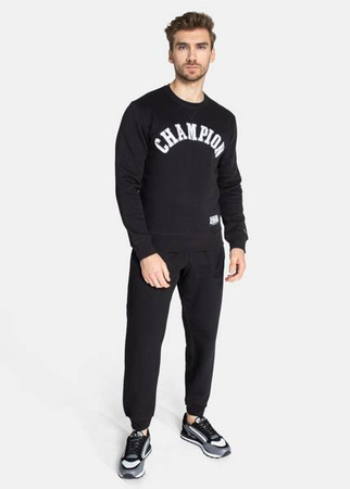 Bluza Champion COLLEGIATE LOGO ORGANIC COTTON BLEND BLACK