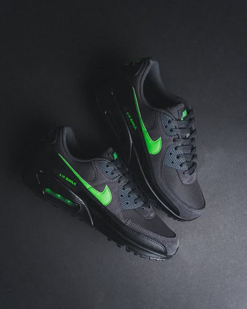 Buty Nike Air Max 90 (DM0029-015) Anthracite / Black – Green Strike