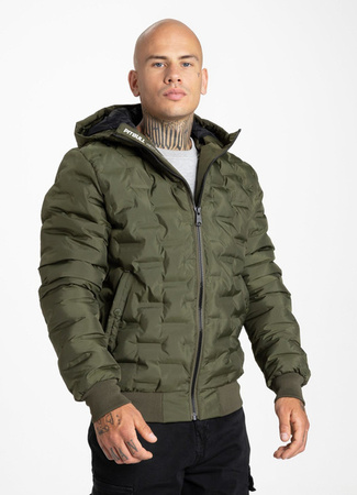 Kurtka zimowa Pit Bull Carver Quilted Hooded Olive