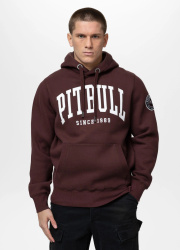 Bluza Pit Bull Hoodie Norton Burgundy