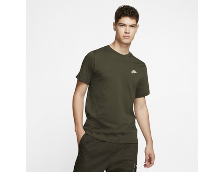 Koszulka Nike Sportswear CLUB TEE (AR4997-327) ROUGH GREEN/WHITE
