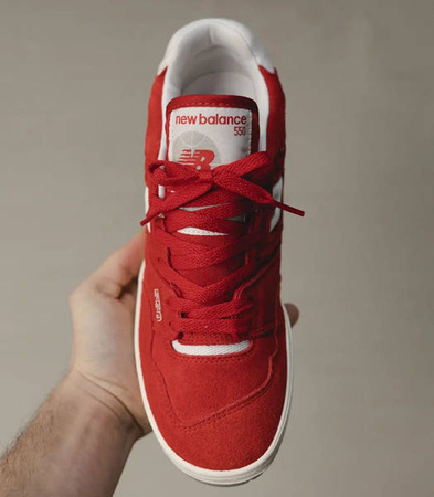 Buty New Balance BB550VND Suede Pack Red