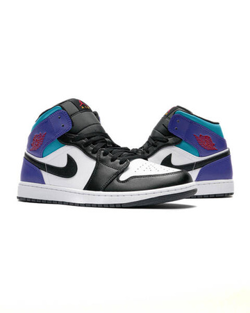 Buty Air Jordan 1 Mid (DQ8426-154) White/Black-Bright-Concord