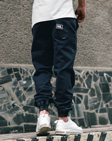 Spodnie New Bad Line JOGGER ICON JEANS Navy