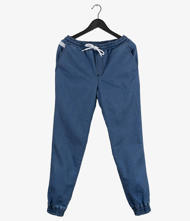 Spodnie Elade Jogger Icon Mini Logo Light Blue Denim 