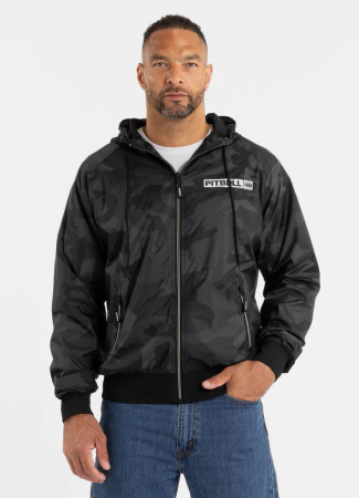 Kurtka PIT BULL ATHLETIC HILLTOP All Black/Camo