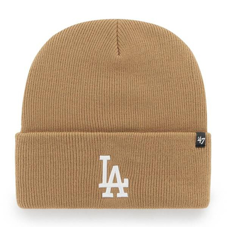 CZAPKA ZIMOWA 47' BRAND Los Angeles Dodgers Haymaker CUFF KNIT CAMEL