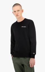 Bluza Champion ORGANIC COTTON BLEND SMALL SCRIPT LOGO BLACK