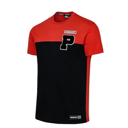 Koszulka Patriotic P-COLLAGE Black/Red