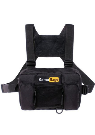 Chest Rig Kamuflage HUB Black