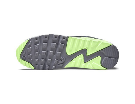 Buty Nike Air Max 90 (DJ6897-100) BWHITE/AQUAMARINE-LIME GLOW-OFF NOIR