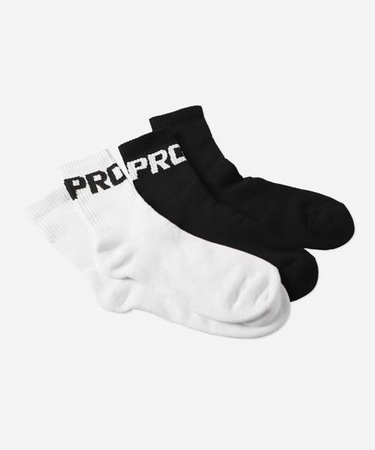 Skarpetki PROSTO Twins White/Black 