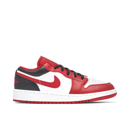 Buty Air Jordan 1 Low (553560-163) White/Gym Red-Black
