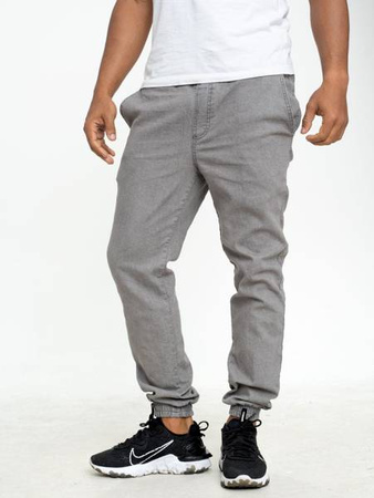 Spodnie Jigga Wear Jogger Crown Raw Grey