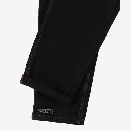 Spodnie PROSTO  Jeans Tapered Gotik Black