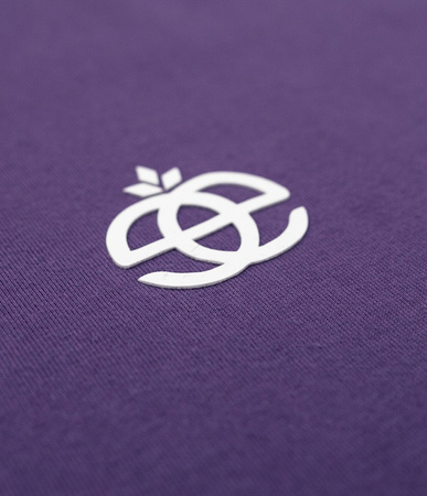 Koszulka Elade MINI LOGO 3D Purple