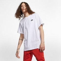 Koszulka NIKE SPORTWEAR CLUB TEE (AR4997-101) WHITE