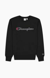 Bluza Champion ORGANIC COTTON BLEND SCRIPT LOGO BLACK