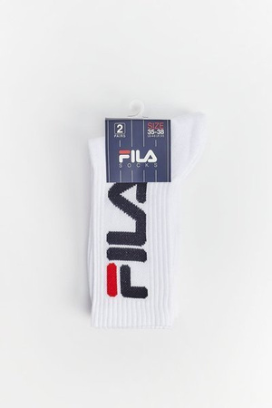 Skarpetki Fila TENNIS SOCKS URBAN COLLECTION 2 PAIRS 300 WHITE (F9598-300)