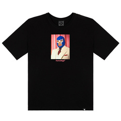 Koszulka KAMUFLAGE Blue Demon Black