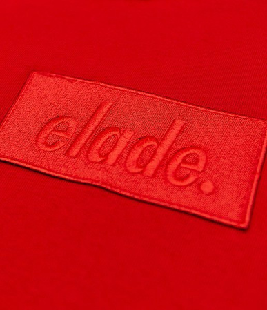 Bluza Elade HOODIE BOX LOGO RED