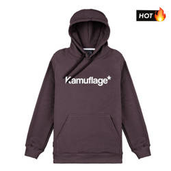 Bluza KAMUFLAGE HOODIE CLASSIC Brown